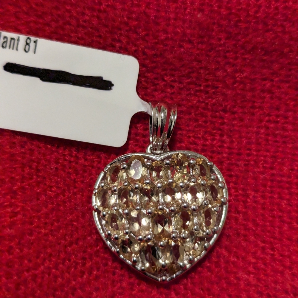 925 Beryl pendant